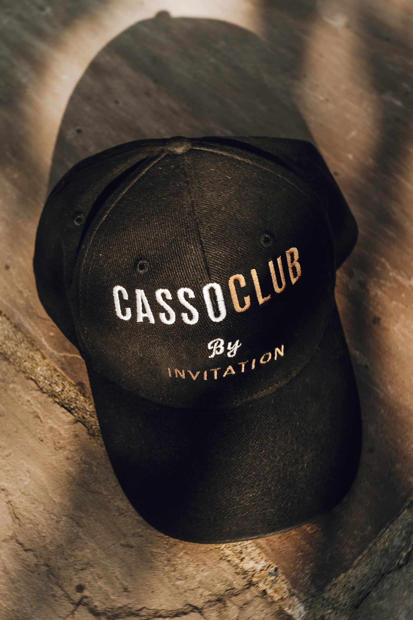 BLACK CassoClub Cap